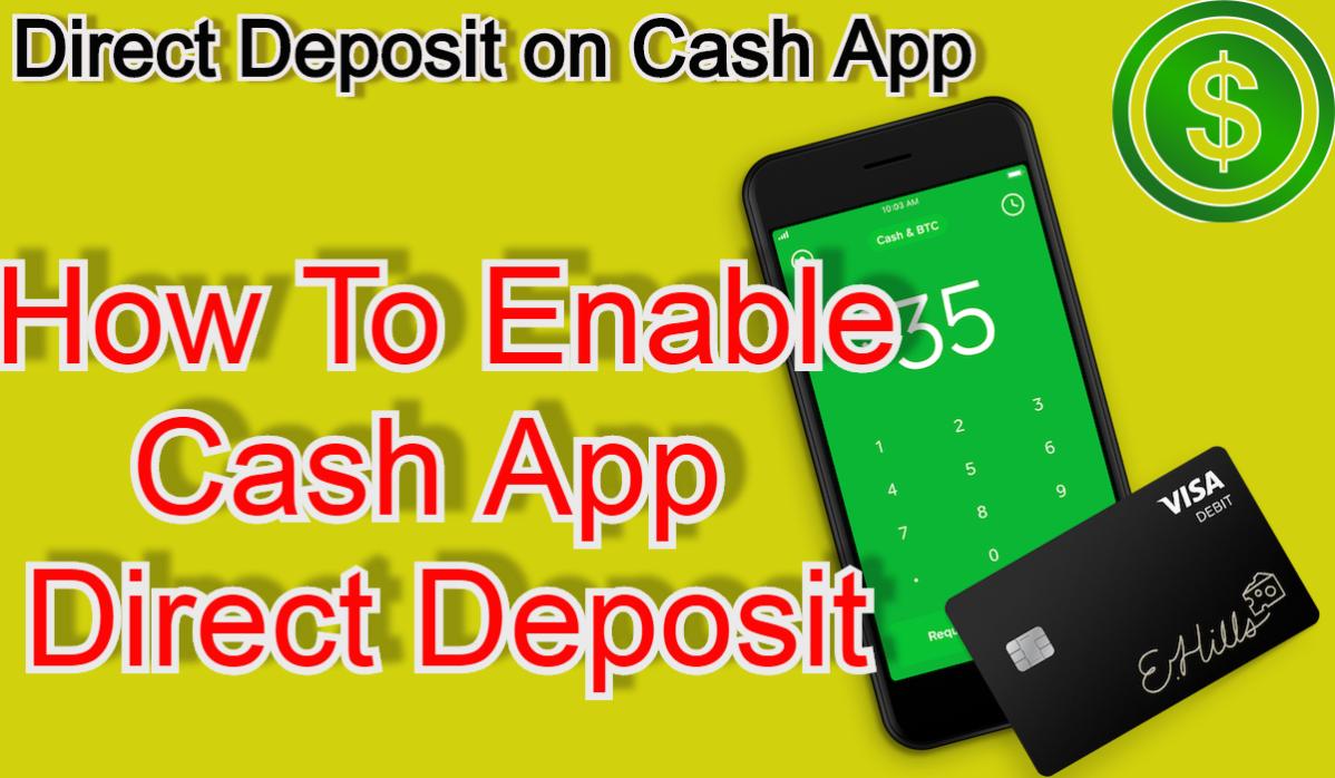How to Enable Cash App Direct Deposit Benefits
